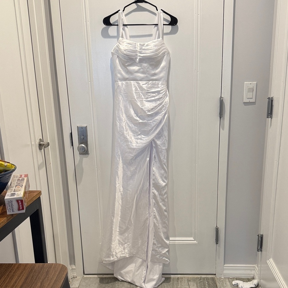 Elegant White Gown